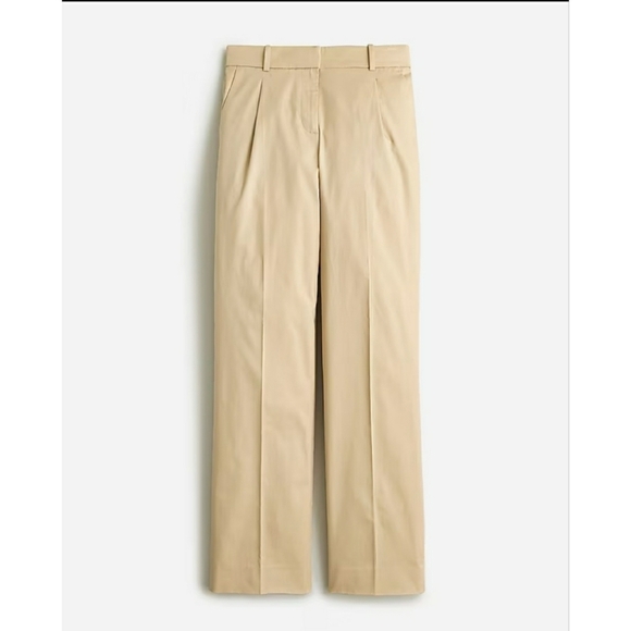 J.Crew Wide leg pleated kakhis - Picture 4 of 7